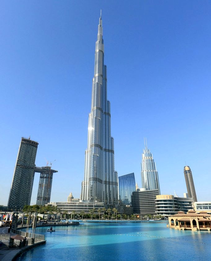 Das Neue Dubai Und Sein Symbol Der Burj Khalifa Tower